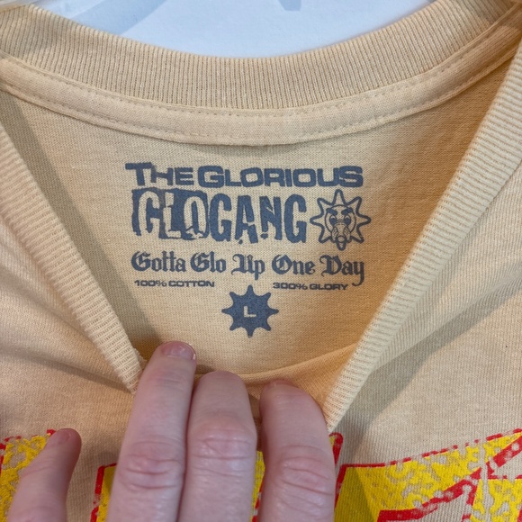 Glo Gang Almighty Glo Sosa Tee size large - Picture 2 of 3